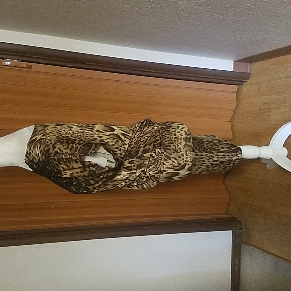 SABORA LEOPARD DRESS - Picture 4 of 6